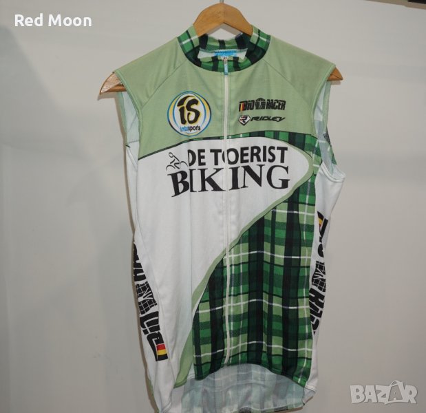 Колоездачна жилетка Wind Vest Bio-Racer Ridley De Toerist Biking, снимка 1