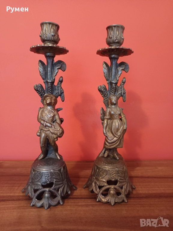 Красиви,Антикварни,френски свещници!!!, снимка 1