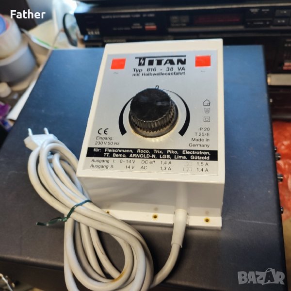 Трансформатор Titan 816 за влакчета , снимка 1