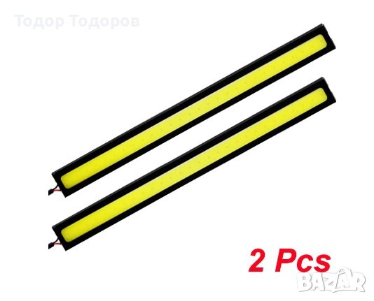 Комплект 2бр. дневни DRL LED светлини, снимка 1