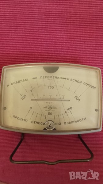 Стар барометър, хигрометър, термометър СССР. , снимка 1