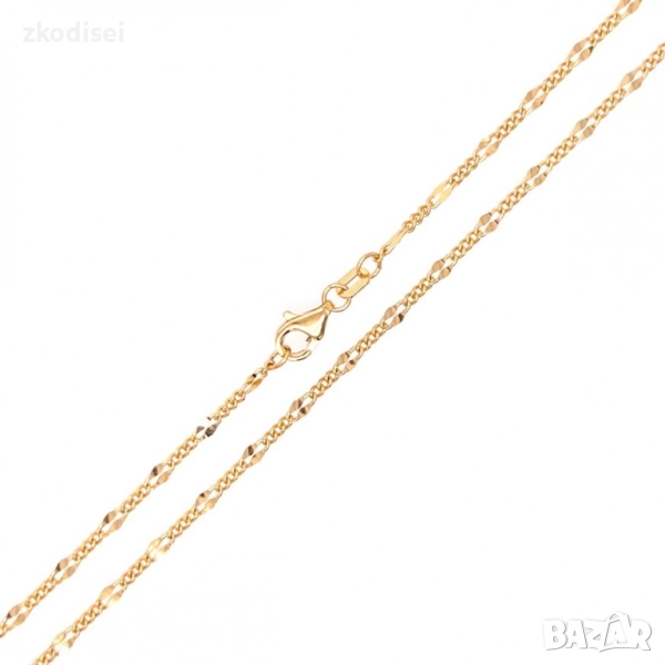 Златен синджир 3,35гр. 40,0см. 14кр. проба:585 модел:34514-2, снимка 1