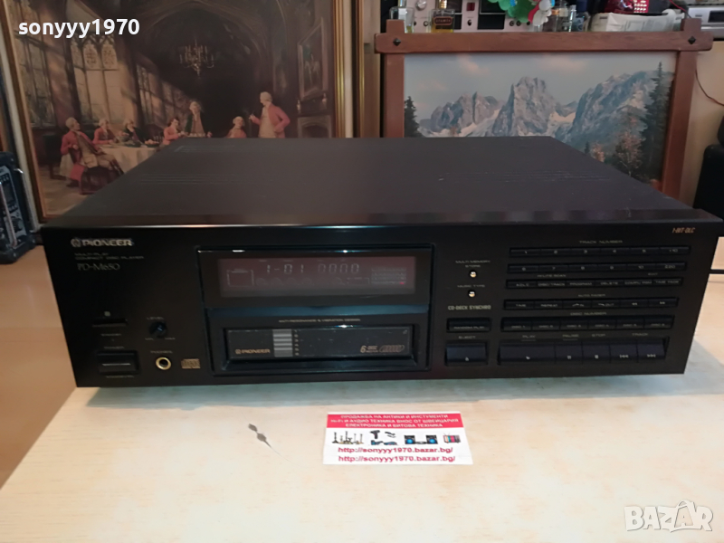 PIONEER PD-M650 MADE IN JAPAN ВНОС ENGLAND, снимка 1