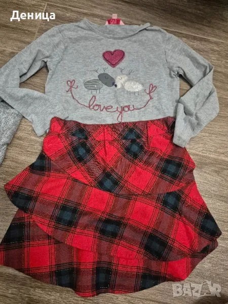 детски лот от пола и блузка, снимка 1