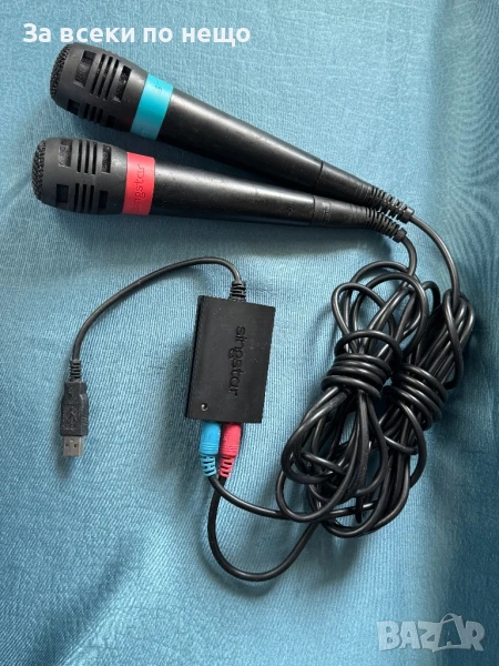 Оригинални микрофони Singstar за плейстейшън playstation, снимка 1