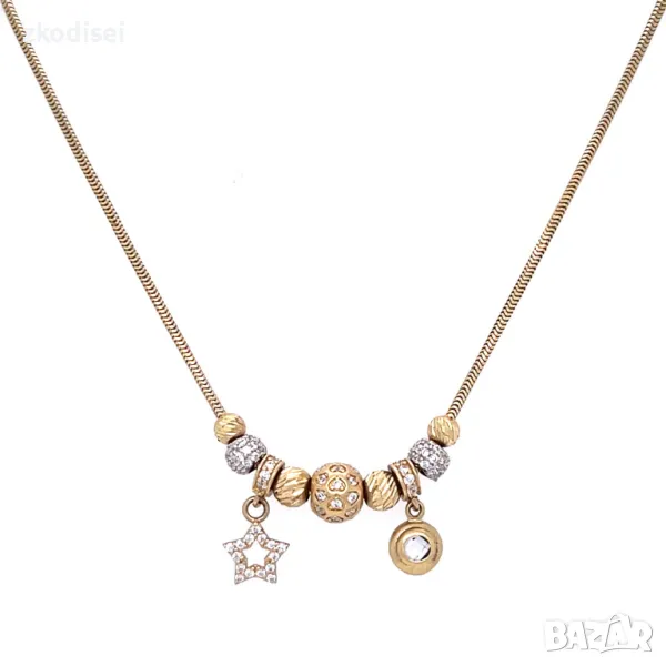 Златно колие PANDORA 8,85гр. 48см. 14кр. проба:585 модел:1229-5, снимка 1