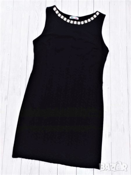 Елегантна черна рокля, снимка 1