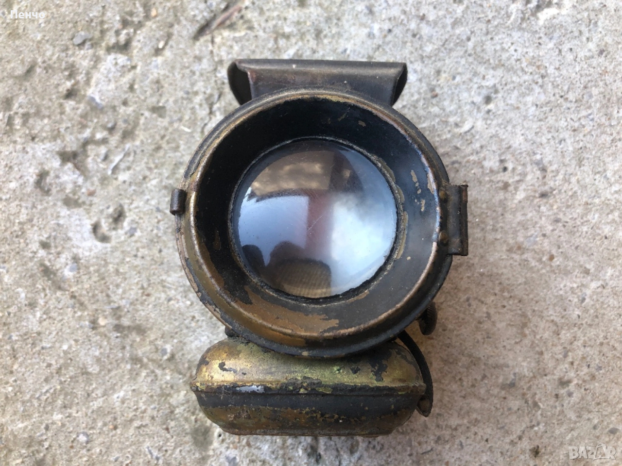 стар газен вело фар "HAECKEL's STAR" - MADE IN GERMANY, снимка 1