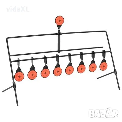 vidaXL Автоматична мишена за стрелба с 8+1 ротационни цели (SKU:91932), снимка 1