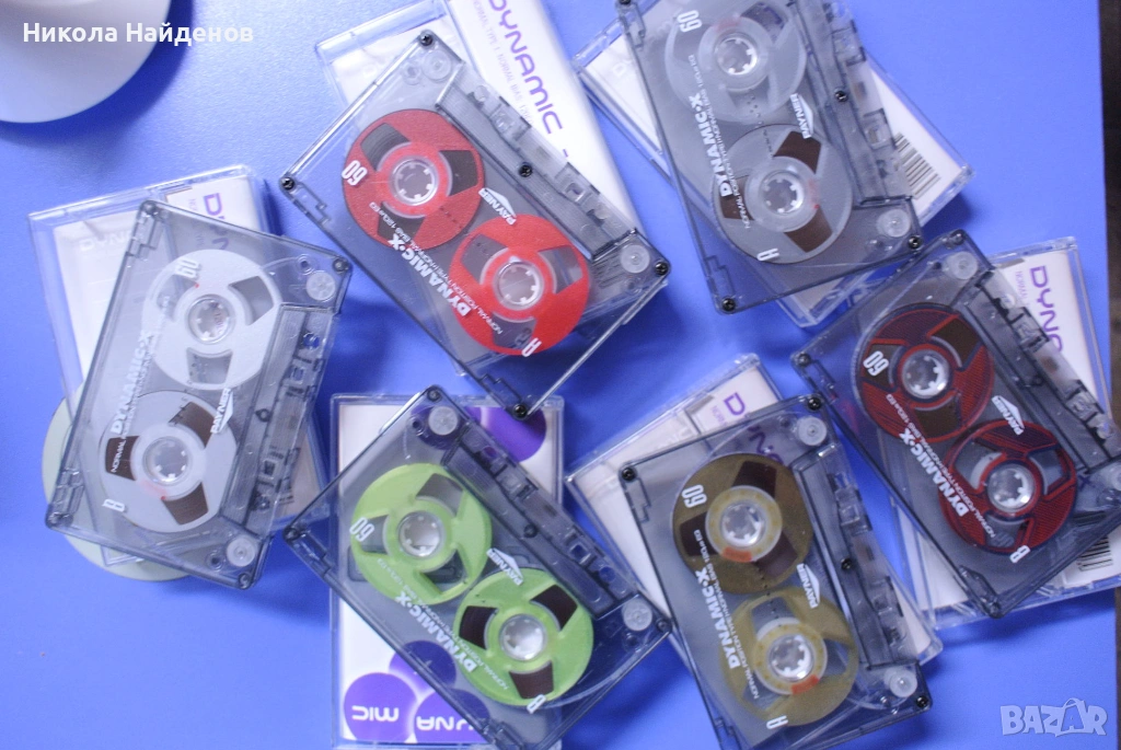 Аудио касети Reel to Reel ЧИСТО НОВИ Dynamic-x Цеветни DIY, снимка 1