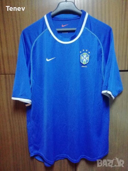 Brazil Nike 2000-2001 оригинална тениска фланелка Бразилия размер L, снимка 1