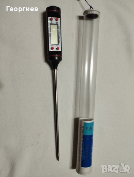 Термометър за шпиковане със сонда, кухненски термометър, термометър за хранителни продукти, снимка 1