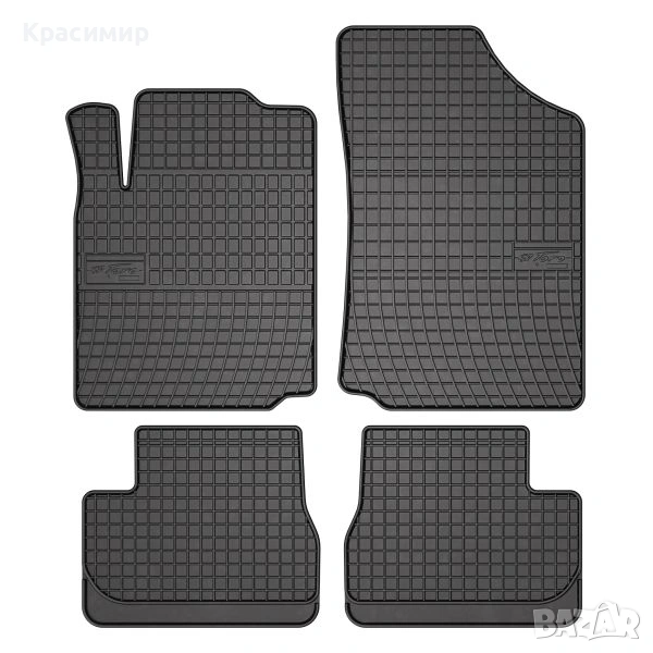 Гумени стелки за  Citroen C2/C3 2002-2009г, снимка 1
