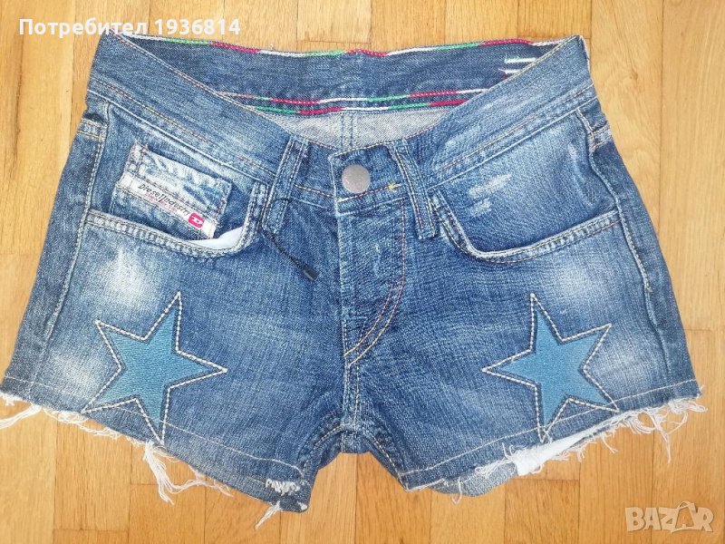Нови къси дънкови панталонки Diesel 36, снимка 1