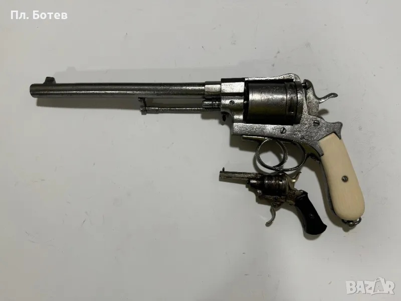 Стар и изключително рядък револвер Гасер, снимка 1