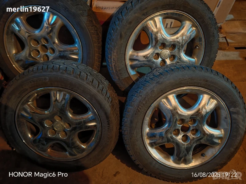 Джанти с гуми 5х100х16, снимка 1