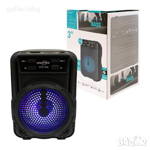 Компактна тонколона GTS-1346 BLUETOOTH ГОВОРИТЕЛ, снимка 1
