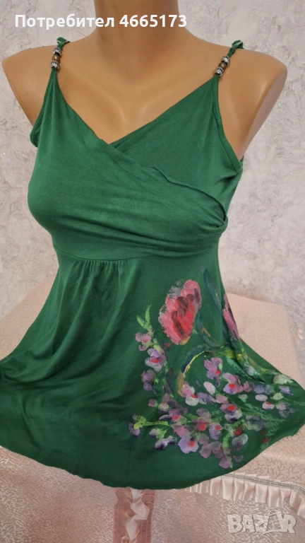 Дамска Туника с щампа, снимка 1