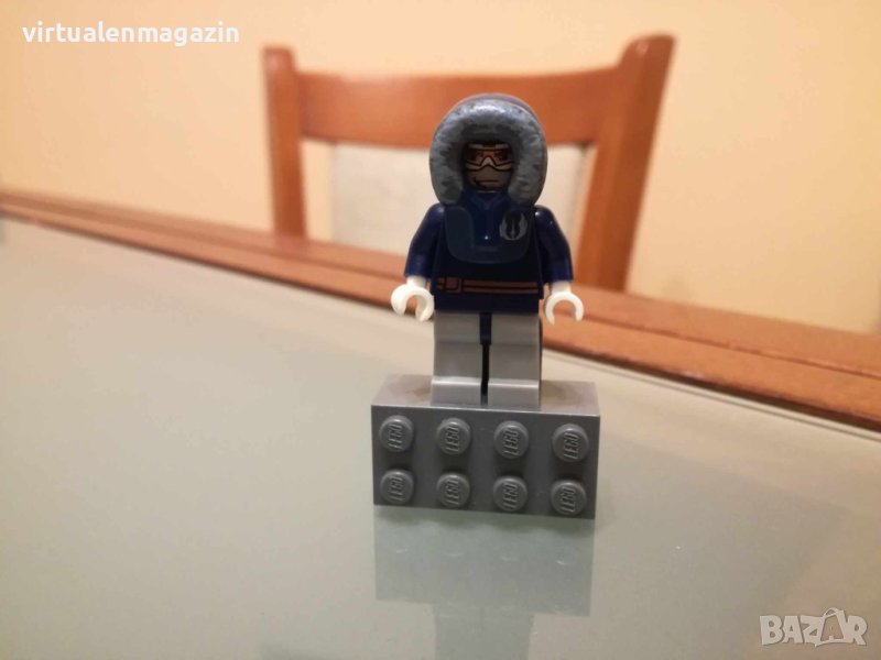 Лего Star Wars - Lego фигурка Anakin Skywalker (Parka) върху магнит, снимка 1