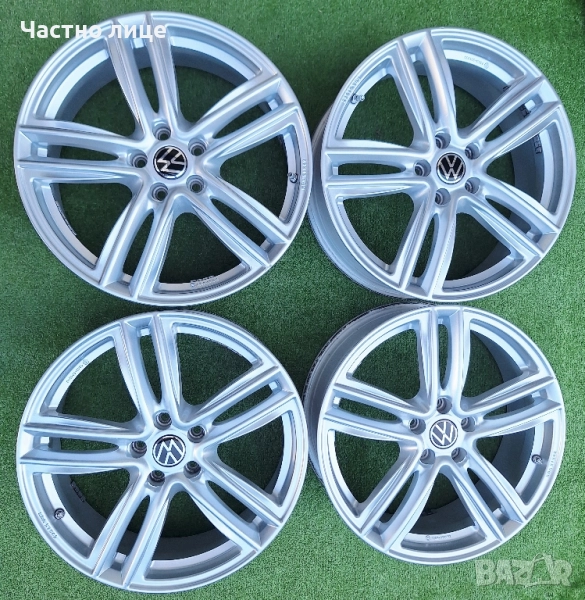 Продавам 4бр 19-ки джанти за Фолксваген Тигуан, Туран, Голф 5,6,7,8, Пасат , снимка 1