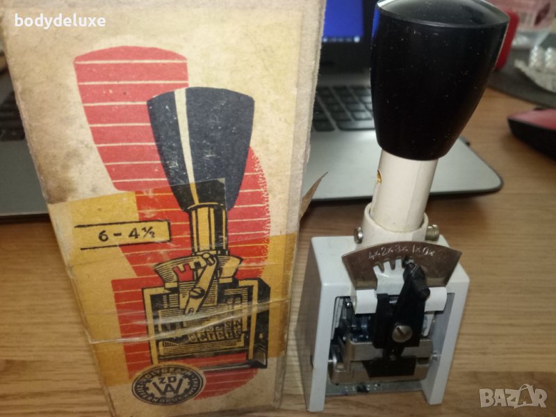 Polygraph Zifferndruckwerke номератор, снимка 1