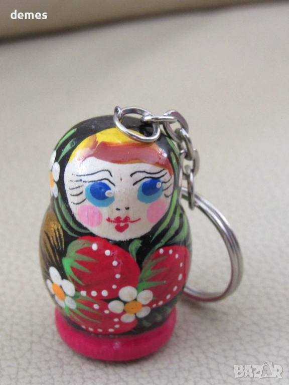 Ключодържател-матрьошка от Русия, снимка 1