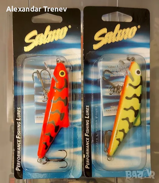 Воблери Salmo-редки и спряни от производство цветове, снимка 1