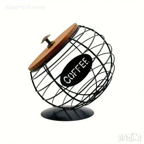 Поставка с капак за капсули за кафе Органайзер за Долче Густо Неспресо Лаваца, снимка 1