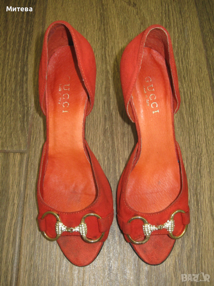 Gucci дамски отворени обувки, снимка 1