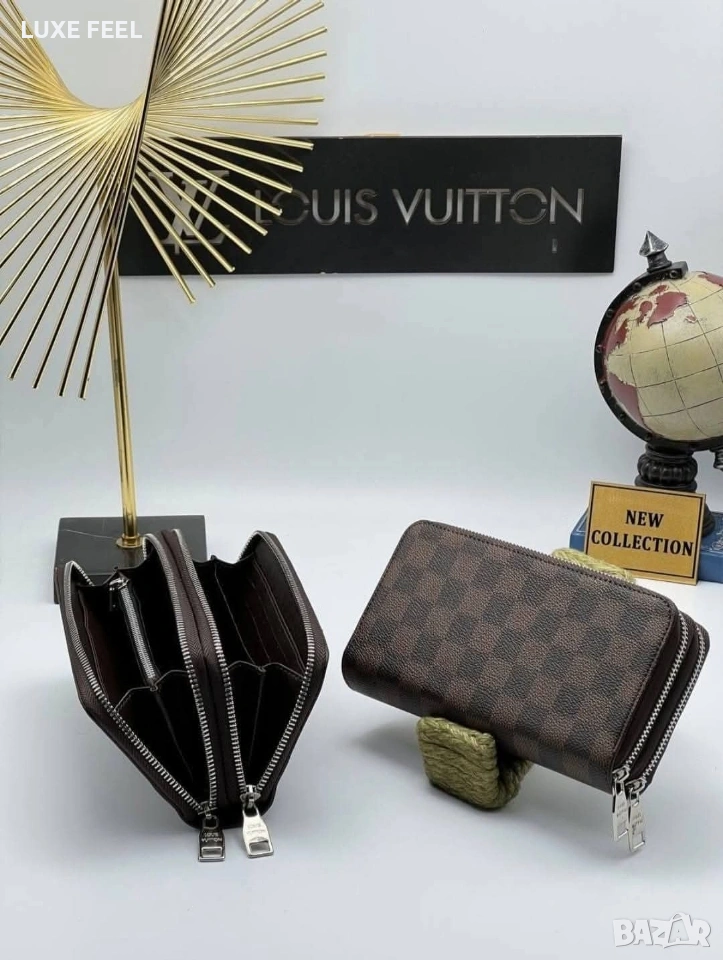 Дамско Портмоне - Двойно ⚜️ Louis Vuitton , снимка 1