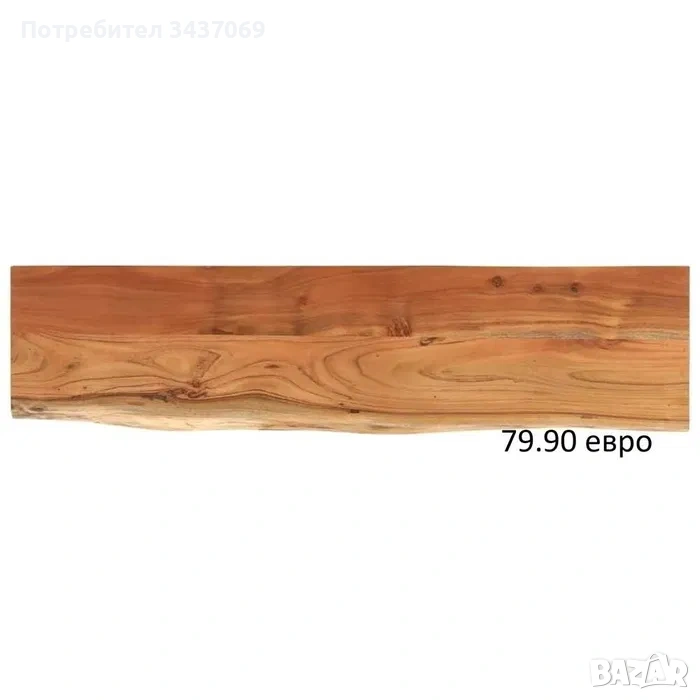 РАЗЧИСТВАМЕ СКЛАДА различни модели дървени плотове за маса Lars WOOD, снимка 1