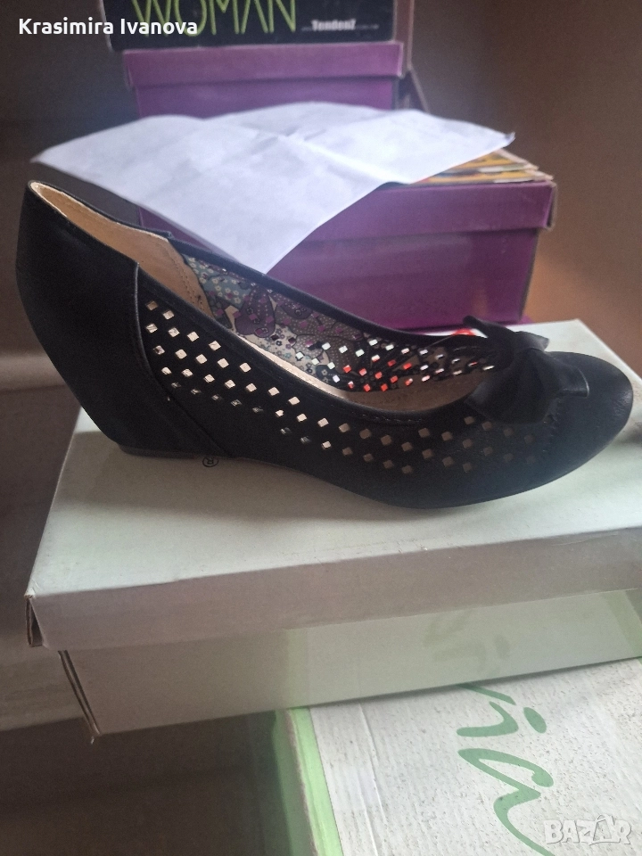 нови обувки на платформа , снимка 1