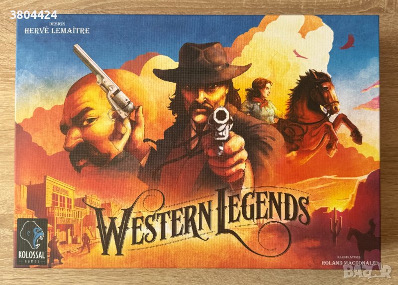 настолна игра: Western Legends, снимка 1