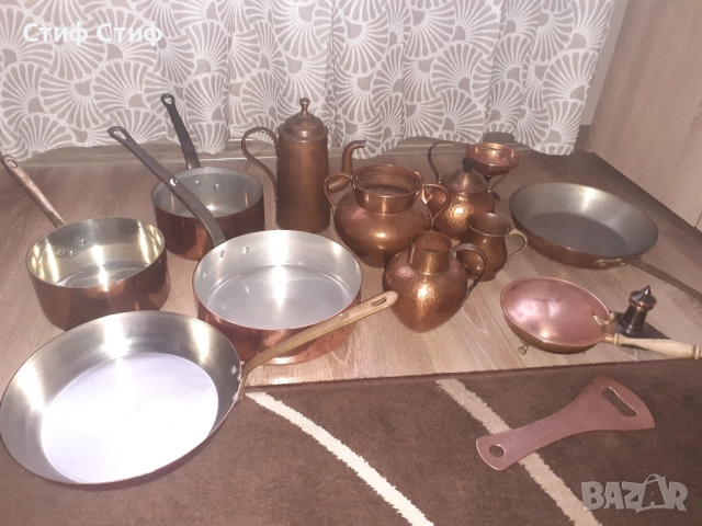 Меден тиган и съдове, снимка 2 - Съдове за готвене - 52354079
