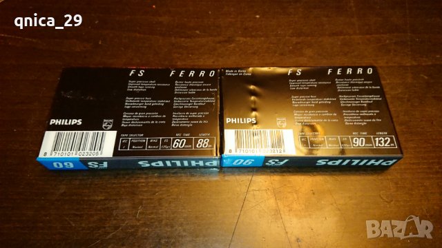 Philips Fs 60,90 аудио касети, снимка 2 - Декове - 39263106