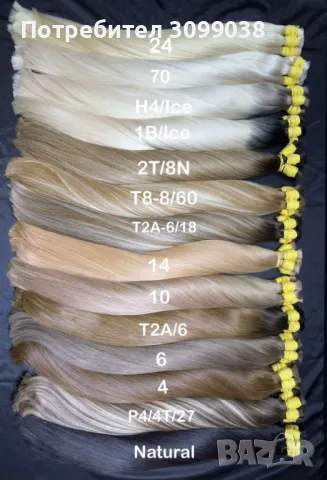 Екстеншъни ЕСТЕСТВЕНА КОСА 200 гр., снимка 16 - Продукти за коса - 50140992