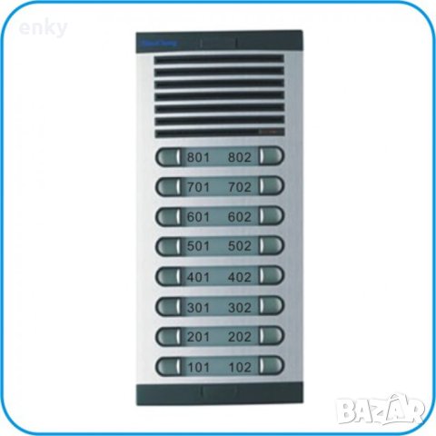 Безжичен GSM домофон - за жилищни сгради без окабеляване, снимка 1 - Друга електроника - 42199648