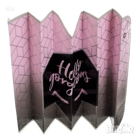 Сенник за предно стъкло, розов,  130x60 см, снимка 3 - Аксесоари и консумативи - 41370090