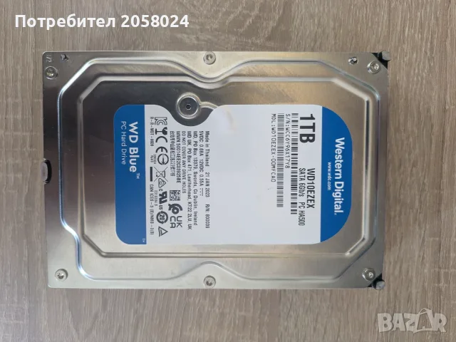 Хард Диск 1TB WD Blue WD10EZEX SATA 3.5