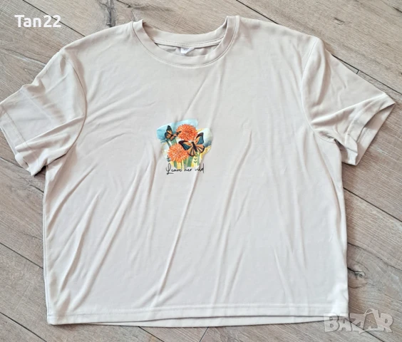 Дамска  къса тениска, снимка 1