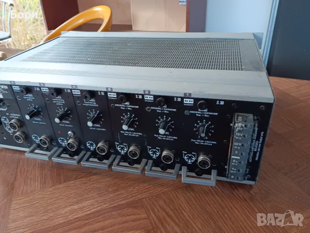 Усилвател/миксер Telewatt M 126 -16кг, снимка 12 - Ресийвъри, усилватели, смесителни пултове - 48099639