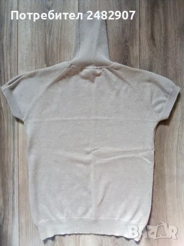 Дамско поло с къс ръкав ZARA, снимка 3 - Тениски - 49245714