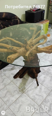 Маса от корен , снимка 4 - Маси - 53213606