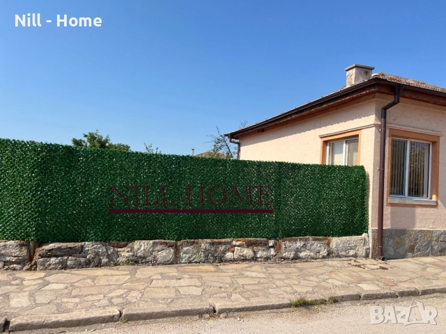 Поцинкована мрежа с декорация ( изкуствена трева ) 4 мм. Тел / 40 мм. Око, снимка 13 - Огради и мрежи - 52296662