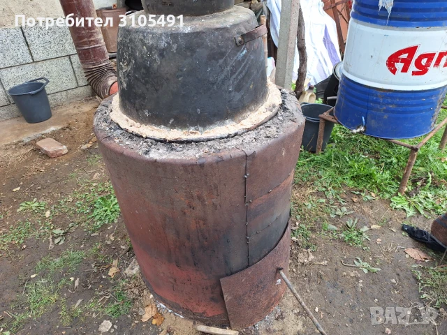Казан за варене на ракия 120л.меден хубав комплект всичко, снимка 2 - Други стоки за дома - 50568575