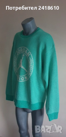 Jordan X Union Knit Sweater Mens Size L ОРИГИНАЛ! Мъжки Пуловер!, снимка 3 - Пуловери - 53627291