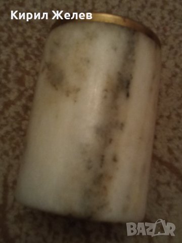 Мраморна ваза 26114, снимка 2 - Декорация за дома - 35918235