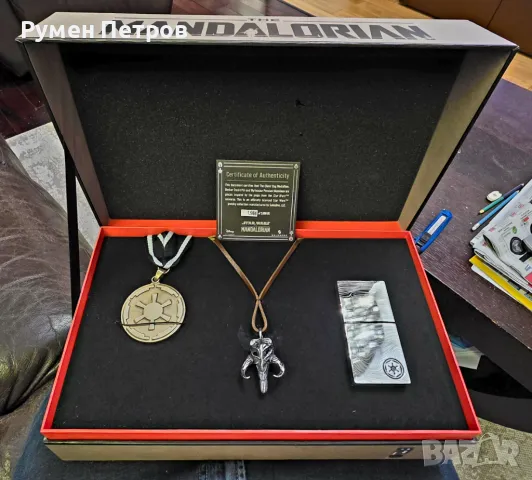 STAR WARS: THE MANDALORIAN Limited Edition Jewelery Gift Set, снимка 3 - Приключенски - 49504861
