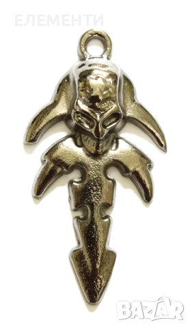 Метален Елемент / Медальон - Извънземно / ALIEN