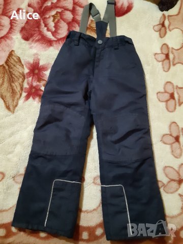 Детски зимен гащеризон (панталон с презрамки), р.116, снимка 6 - Детски панталони и дънки - 39480622